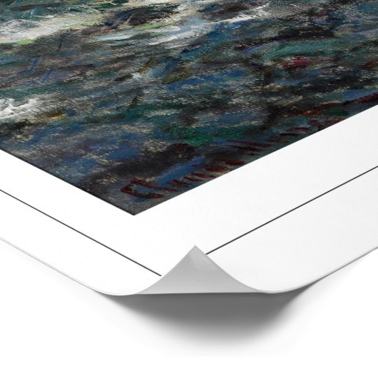 Poster d'art Claude Monet Zedign #31-2 (Coin)