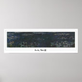 Poster d'art Claude Monet Zedign #368 (Devant)