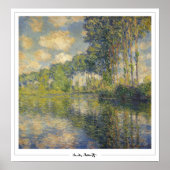 Poster d'art Claude Monet Zedign #38 (Devant)