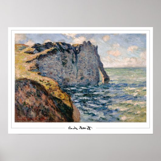 Poster d'art Claude Monet Zedign #38-2 (Devant)