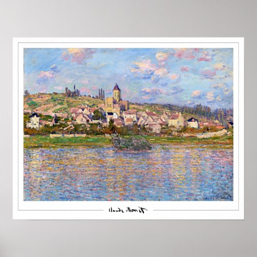 Poster d'art Claude Monet Zedign #39-2 (Devant)