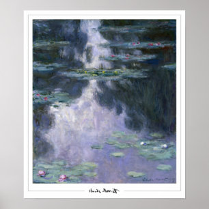 Poster d'art Claude Monet Zedign #4