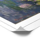 Poster d'art Claude Monet Zedign #40-2 (Coin)