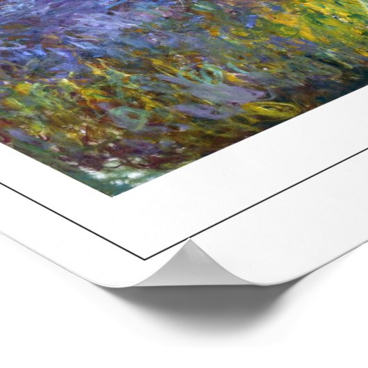 Poster d'art Claude Monet Zedign #485 (Coin)