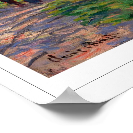 Poster d'art Claude Monet Zedign #48-2 (Coin)
