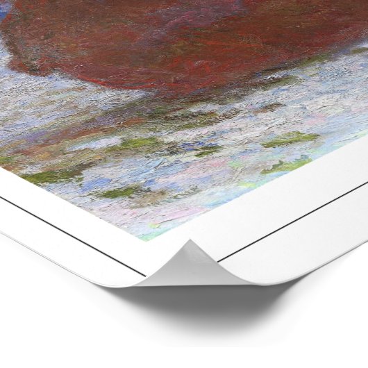 Poster d'art Claude Monet Zedign #494 (Coin)