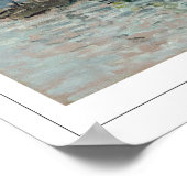 Poster d'art Claude Monet Zedign #50 (Coin)