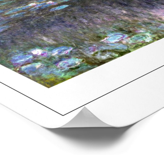 Poster d'art Claude Monet Zedign #503 (Coin)