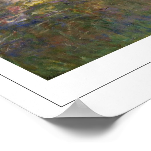 Poster d'art Claude Monet Zedign #551-2 (Coin)