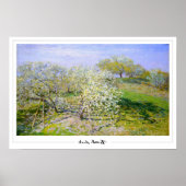 Poster d'art Claude Monet Zedign #674 (Devant)