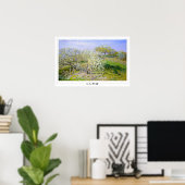 Poster d'art Claude Monet Zedign #674 (Bureau à domicile)