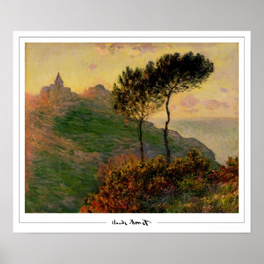 Poster d'art Claude Monet Zedign #676 (Devant)