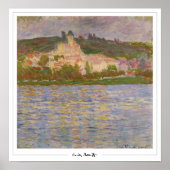 Poster d'art Claude Monet Zedign #6-2 (Devant)
