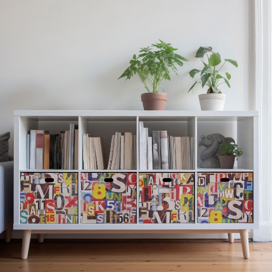 Poster d'art collé ou papier décolpage