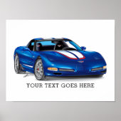 Poster d'Art Collectif Automobile (Devant)