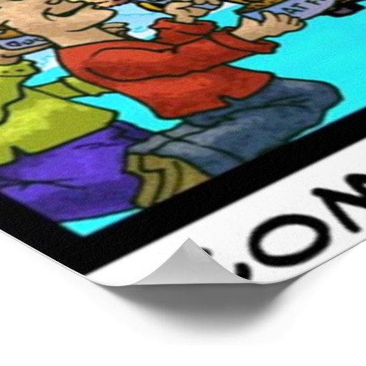 Poster d'art collectif Common Cat Dreams Funny (Coin)