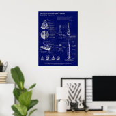 Poster d'art conceptuel Tycho Deep Space II (Bureau à domicile)