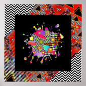 Poster d'art Contempo Splotch (Devant)