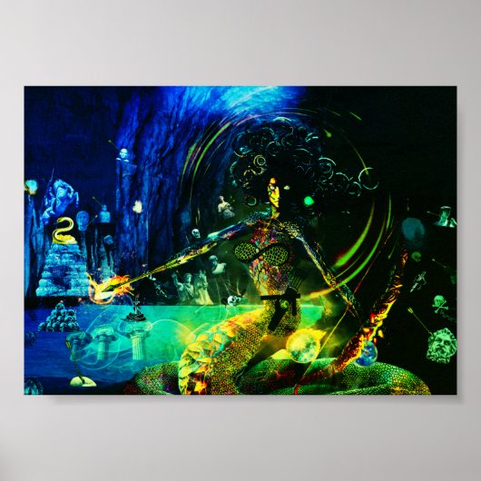 Poster d'art contemporain de Medusas Cave (Devant)