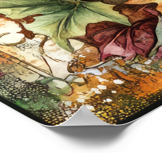 Poster d'art Cornucopia d'automne (Coin)