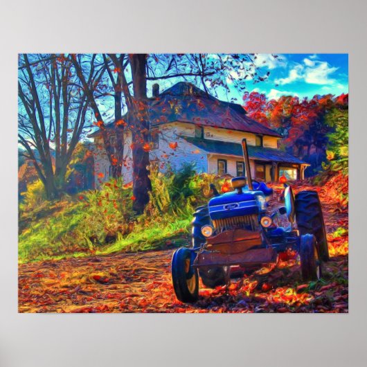 Poster d'art Country Farm (Devant)