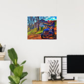 Poster d'art Country Farm (Bureau à domicile)