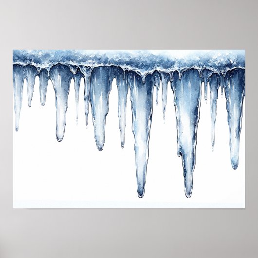 Poster d'art Crystal Icicle (Devant)