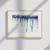 Poster d'art Crystal Icicle