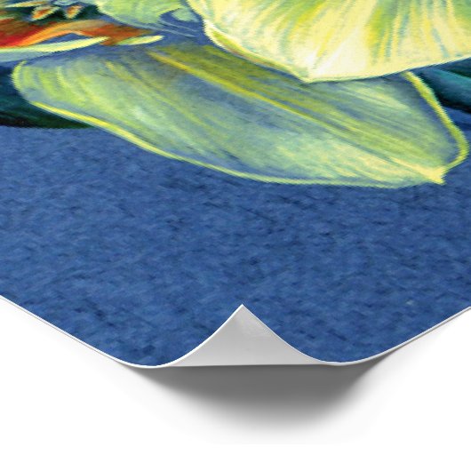 Poster d'art "Daffodils - les joies du printemps" (Coin)