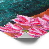 Poster d'art dans le jardin des rêves Lavender Gar (Coin)