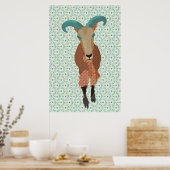 Poster d'art d'Aoudad (Cuisine)