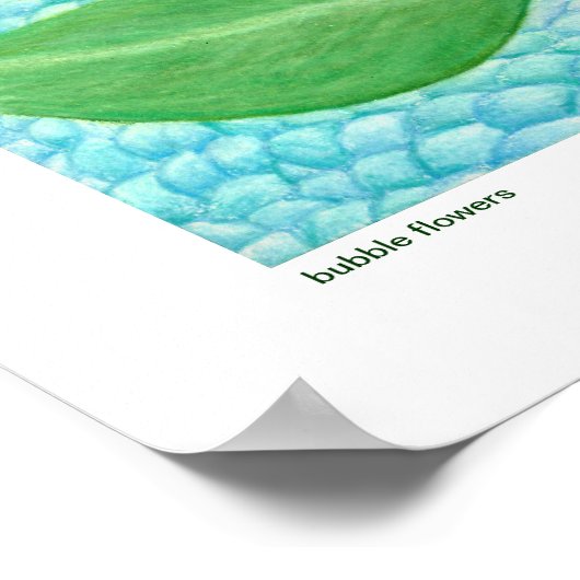 Poster d'art de bulle (Coin)