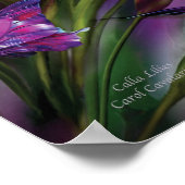 Poster d'art de Calla Lilies/Imprimer (Coin)