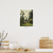 Poster d'art de Camille Pissarro Zedign #252-2 (Cuisine)