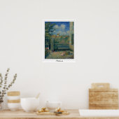 Poster d'art de Camille Pissarro Zedign #355-2 (Cuisine)