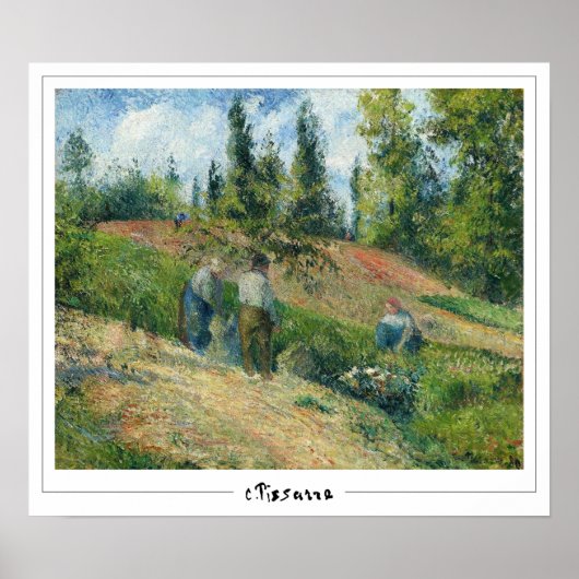 Poster d'art de Camille Pissarro Zedign #427-2 (Devant)