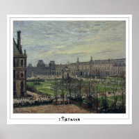 Poster d'art de Camille Pissarro Zedign #496-2