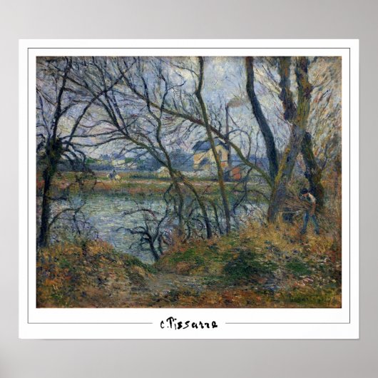 Poster d'art de Camille Pissarro Zedign #547-2 (Devant)