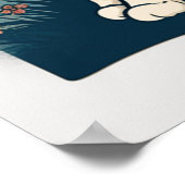 Poster d'art de chat de style japonais pour Amoure (Coin)