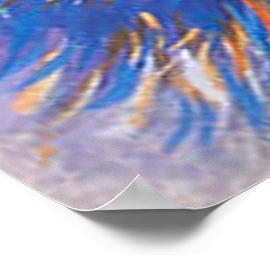 Poster d'art de chat vintage (Coin)