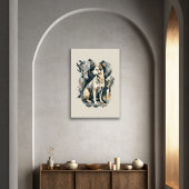 Poster d'art de chien [BD-D2]