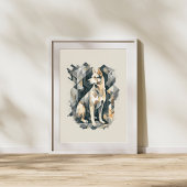 Poster d'art de chien [BD-D2]