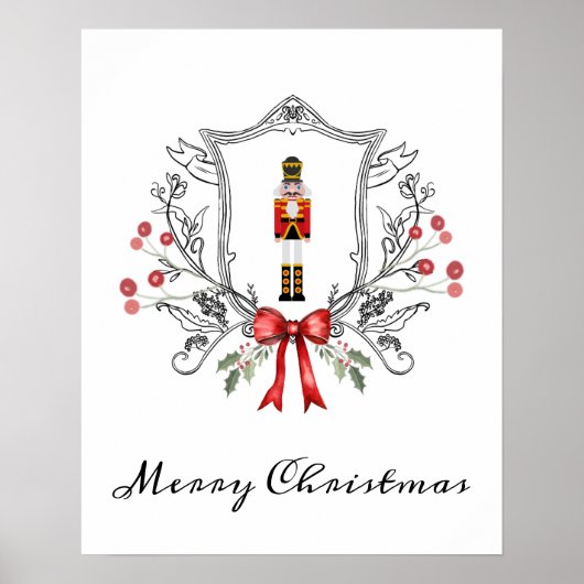 Poster d'art de crête classique Nutcracker (Devant)