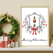 Poster d'art de crête classique Nutcracker