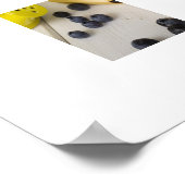 Poster d'art de cuisine Blueberries (Coin)