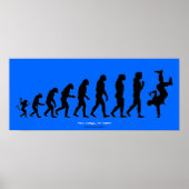 Poster d'art de Darwin "L'aube du RAP" (Devant)