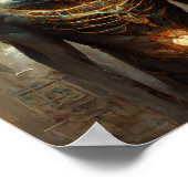 Poster d'art de Dieu réveillé 2 Imaginaire (Coin)