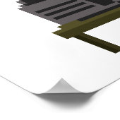 Poster d'art de Gamer Pixel (Coin)