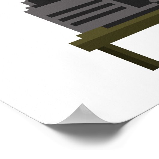 Poster d'art de Gamer Pixel (Coin)