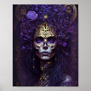 Poster d'art de Goth Queen Imaginaire